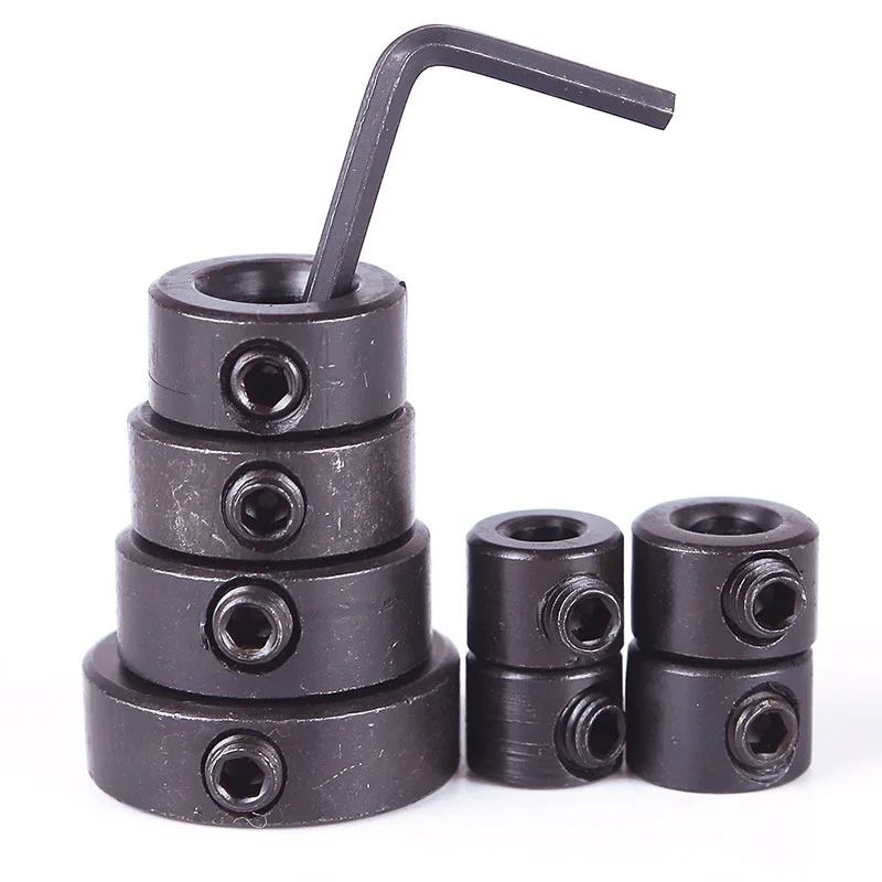  8Pcs/Set Woodworking Drill Bit Depth Stop Collars Ring Positioner Drill Locator wood working drill 