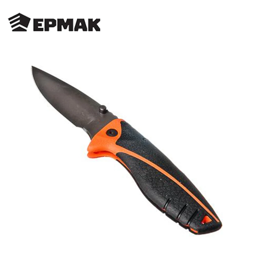 ERMAK Tactical Folding Knives D2 Blade Steel Handle Outdoor Survival