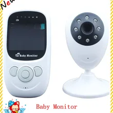 Профессиональная беспроводная камера SP880 детский монитор ночного видения двухсторонний монитор сна 2,4 дюймов температура дисплея LCD Обнаружение