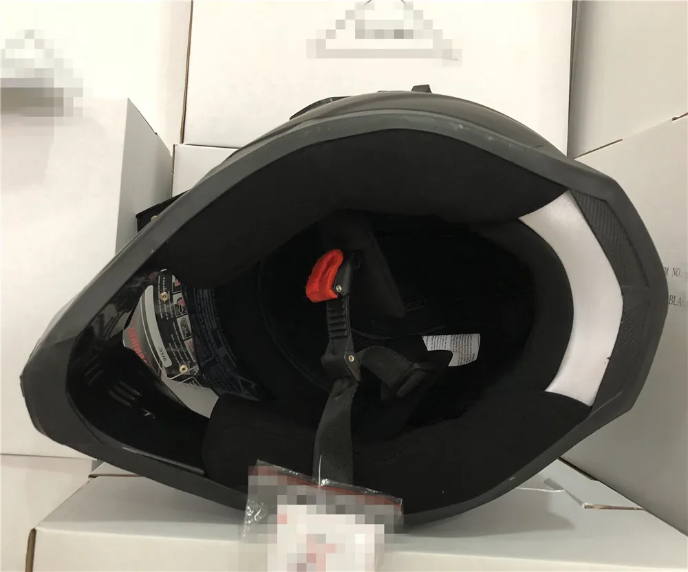 Новые Двойные линзы мотоциклетный шлем для мотокросса Casco DOT Approval Capacetes WANLI 168 XS размер