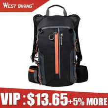 WEST BIKING 10L дышащий Велоспорт рюкзак мужская водостойкая Сверхлегкая складывающаяся велосипедная сумка Sprot восхождение портативный велосипедные сумки