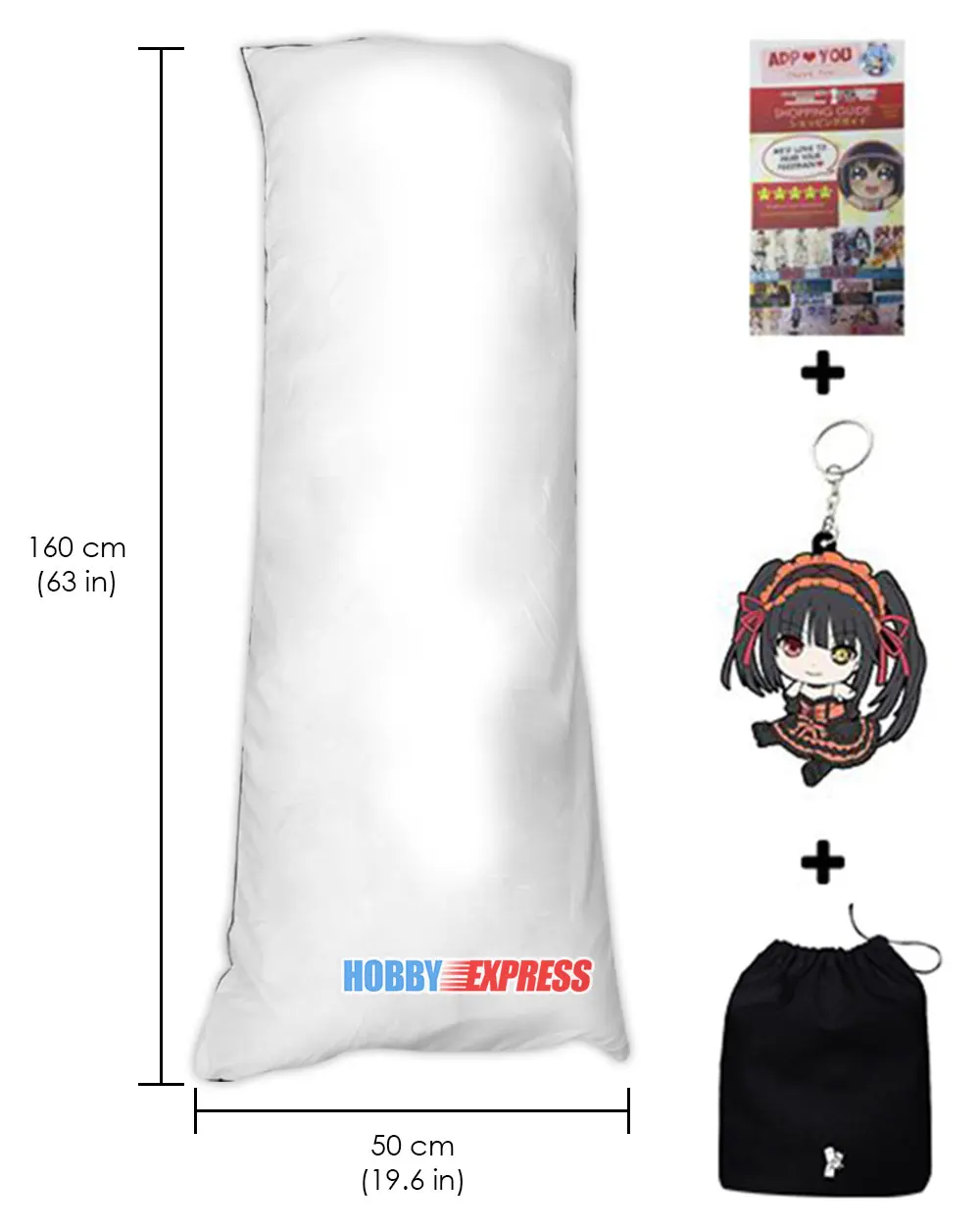 Hobby Express 160x50 см(63x19,6 дюйма) японское аниме дакимакура обнимающая внутренняя подушка для тела