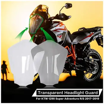 

Front Headlight Lens Cover For KTM 1290 Super ADV R S Adventure 2017 2018 2019 Head Light Protector Lamp Guard Screen Shield