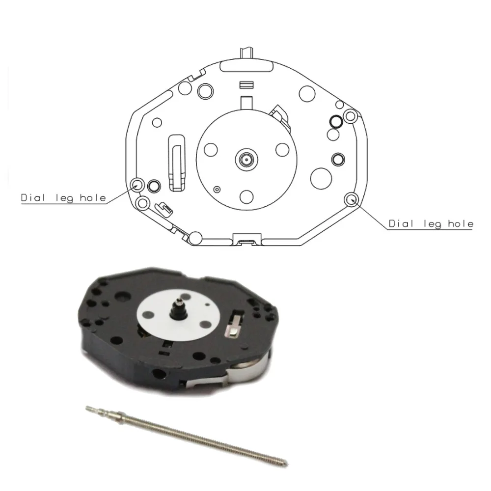 come4buy.com SEIKO Quartz Movement PC21AE High hand Watch Quartz