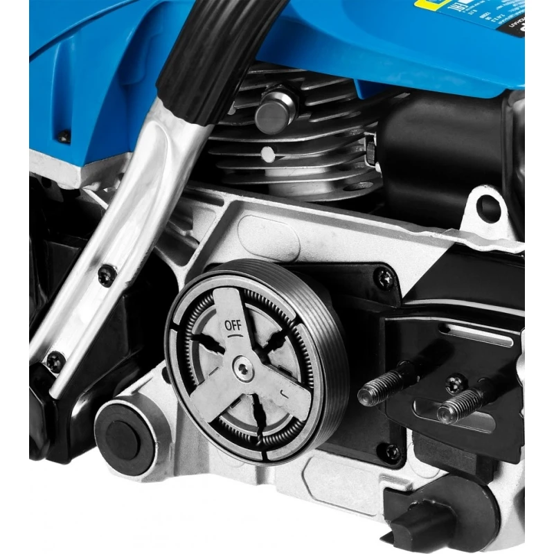 Пила цепная бензиновая ЗУБР ПРОФЕССИОНАЛ ПБЦ-490 45ДП (Мощность 2200 Вт, объем двигателя 49.3 см3, объем топливного бака 0.6 л, объем масляного бака 0.3 л, длина шины 450 мм)