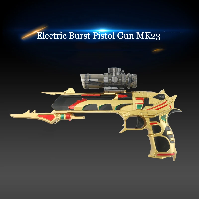 

Newly Eva2king Electric Burst Gun Toys With Infrared Toy Pistol Guns Soft Crystal Bullets Outdoor CS Game Toys for Children Gift