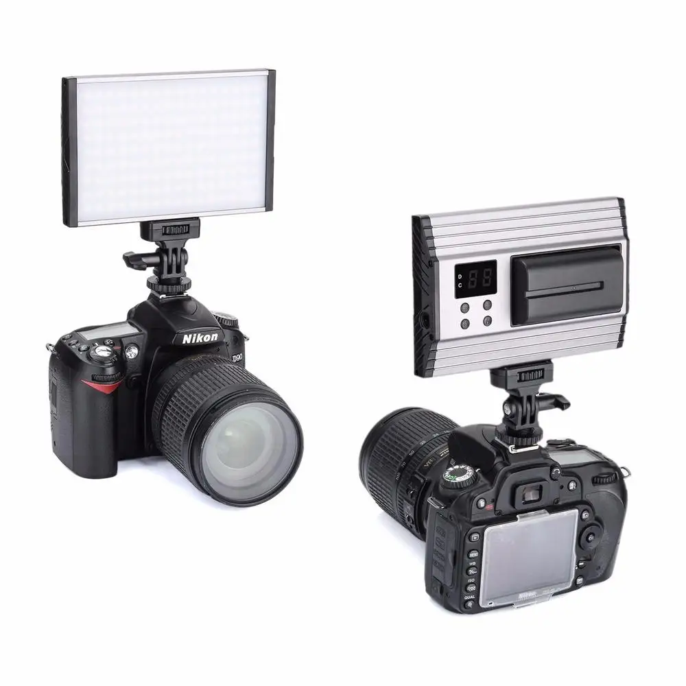 Air ультра тонкий Диммируемый 144 светодиодный светильник для камеры 3200 K-5500 K для Canon Nikon Pentax Olympus samsung DSLR камеры видеокамеры