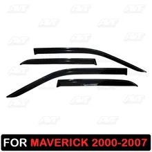 Дефлекторы окон для Ford Maverick 2000-2007, 1 комплект-4 шт., автомобильный Стайлинг, защита от ветра, вентиляционный козырек, дождевик