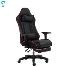 95144 barneo K-141 Черное кресло игровое кресло компьютерное кресло для кибер-спорта с высокой спинкой эко-кожа сетка компьютерные кресла для игр в Казахстан в Белоруссию в Россию