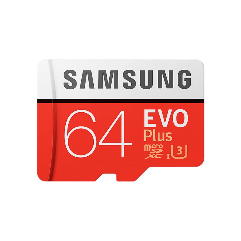 Карта памяти samsung microSDHC EVO+ V2 64 ГБ+ SD адаптер - Емкость: 64 ГБ