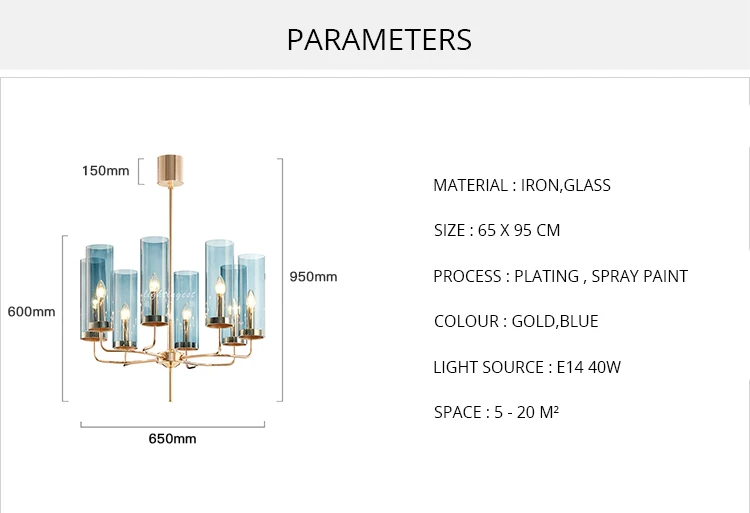 u (1)modern chandelier design