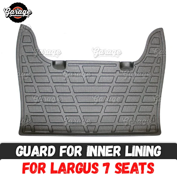 

Guard of inner lining for Lada Largus 2011- between seats ABS plastic accessories protect of carpet car interior molding