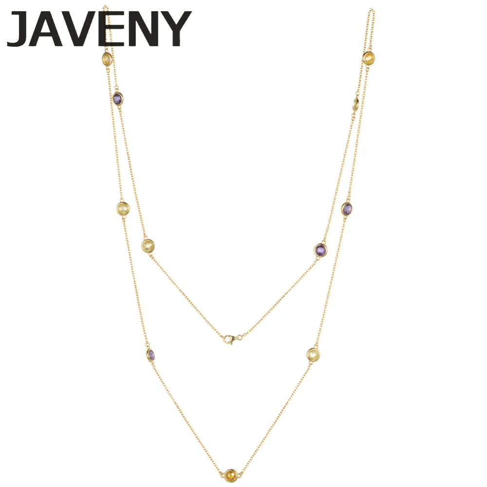 

925 Sterling Silver Round Checkerboard 3A CZ Cubic Zirconia Womens Girl Wedding Long Chain Station Necklaces 10pcs Lot Wholesale