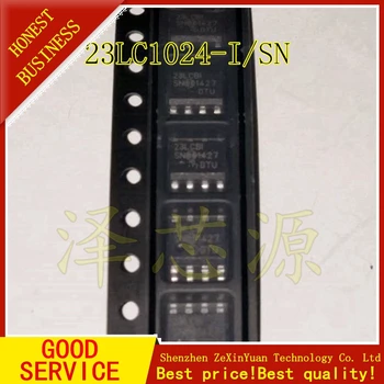 

5PCS/LOT 23LC1024-I/SN 23LC1024 23LCBI 23LCBI/SN SOP8 New original