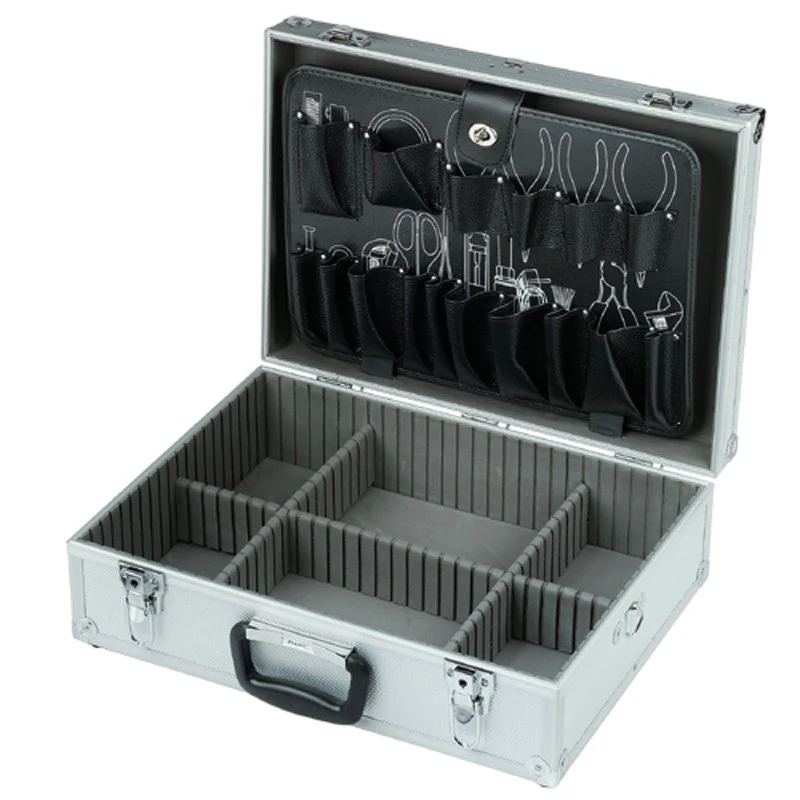 

High Quality Aluminum Alloy Multifunctional Toolbox Suitcase