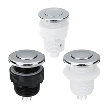 New Arrival On Off Push Air Switch Button 28mm/32mm/34mm For Bathtub Spa Waste Garbage Disposal Whirlpool Pneumatic Switch