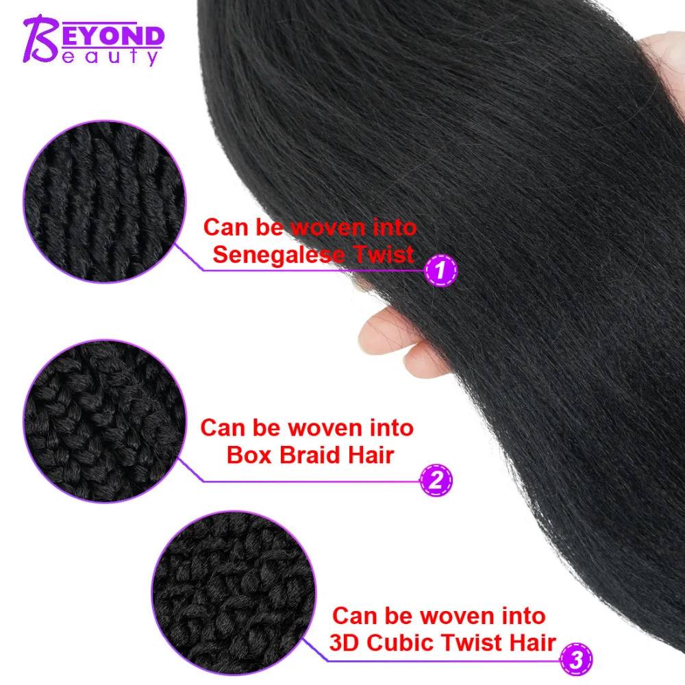 Professional Pre Stretched Synthetic Ez Braid Beyond Beauty Perm