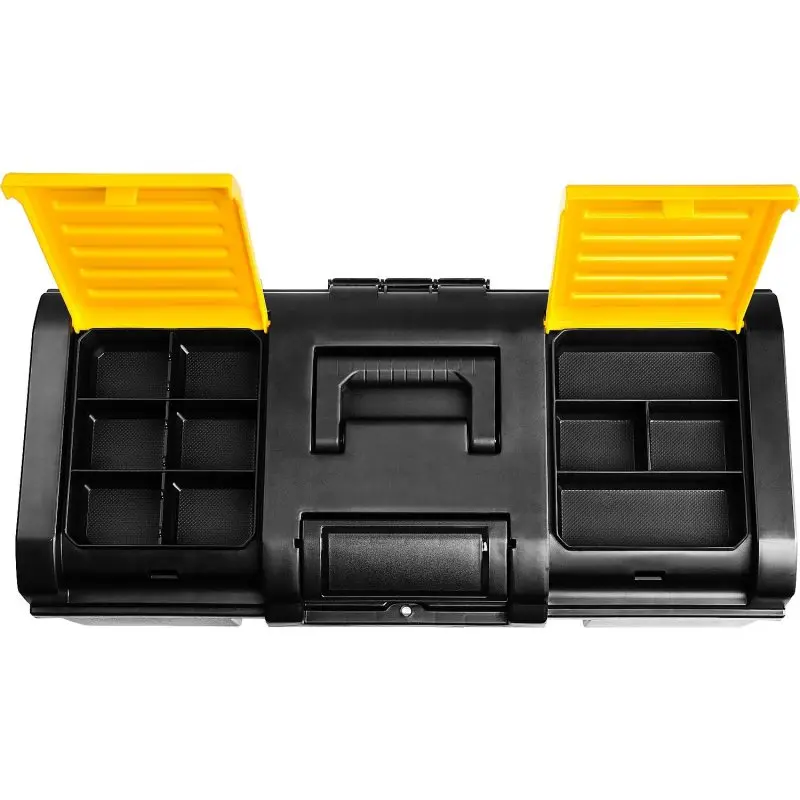Ящик для инструмента STAYER TOOLBOX-24 (Размеры 590x270x255мм, съемная полка, встроенный органайзер)