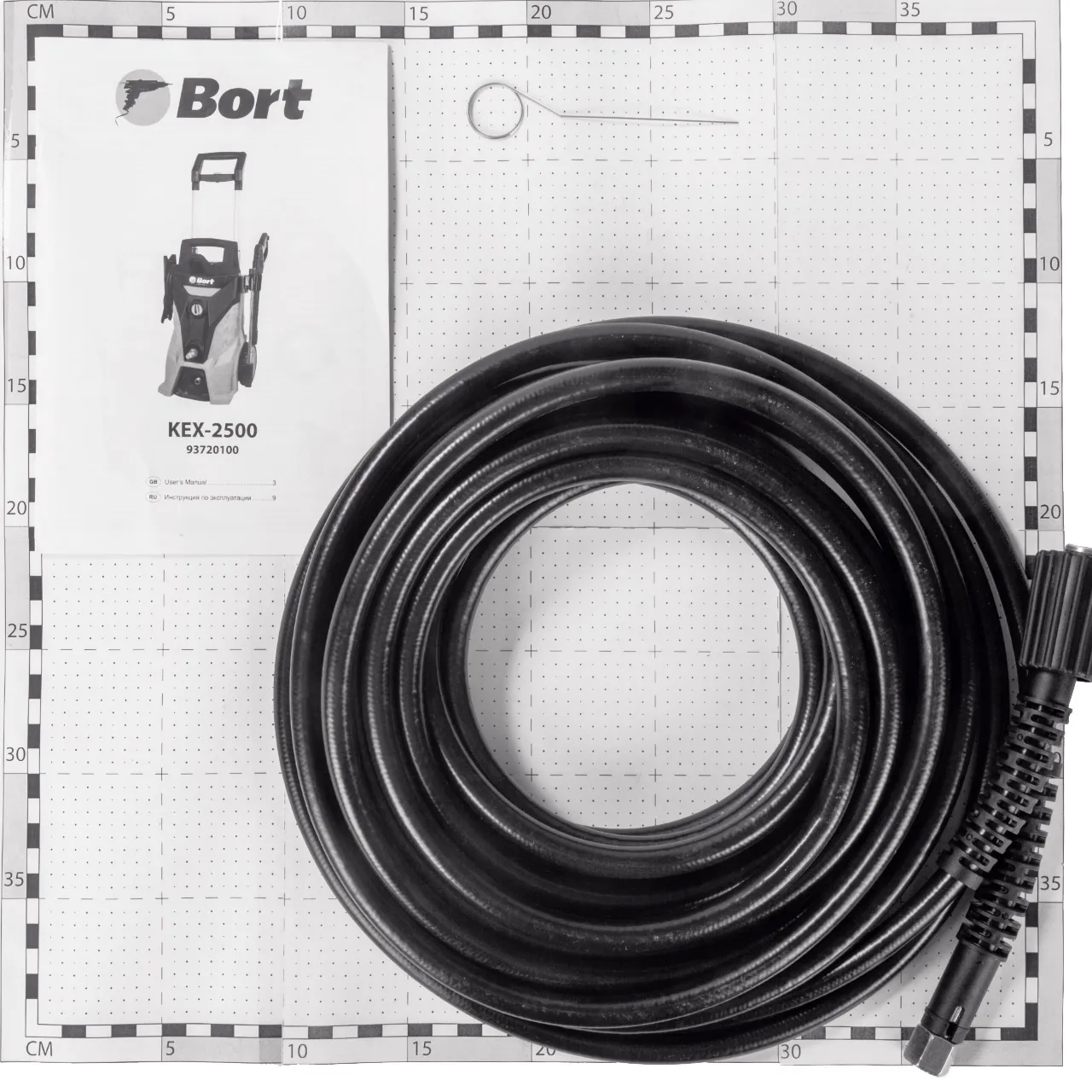 Мойка высокого давления Bort KEX-2500 (2400Вт, производительность до 480л/час, самостоятельный забор воды