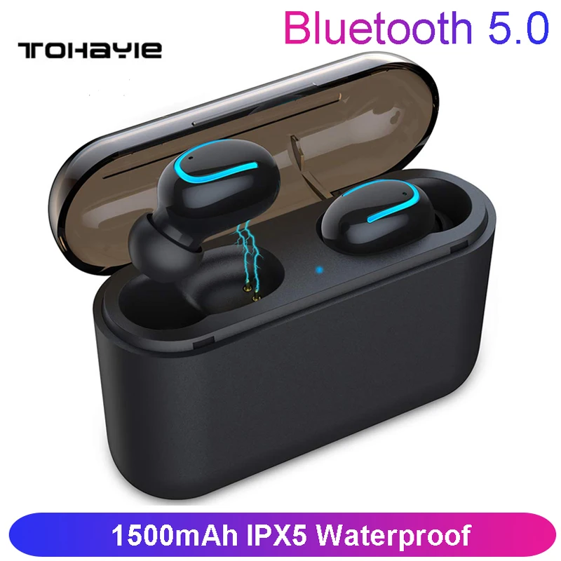 

HBQ Q32 Wireless Earbuds Bluetooth Earphones sport Headphone Headset Earphone gaming With Mic Mini Earbud HandsFree Earphone i10