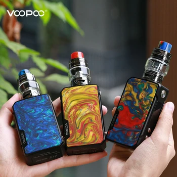 

Original VOOPOO Drag Mini TC Kit 4400mAh with Drag 2 Mod Battery & 5ml/2ml UFORCE T2 Tank & Upgraded Firmware Mod Ecig Vape Kit