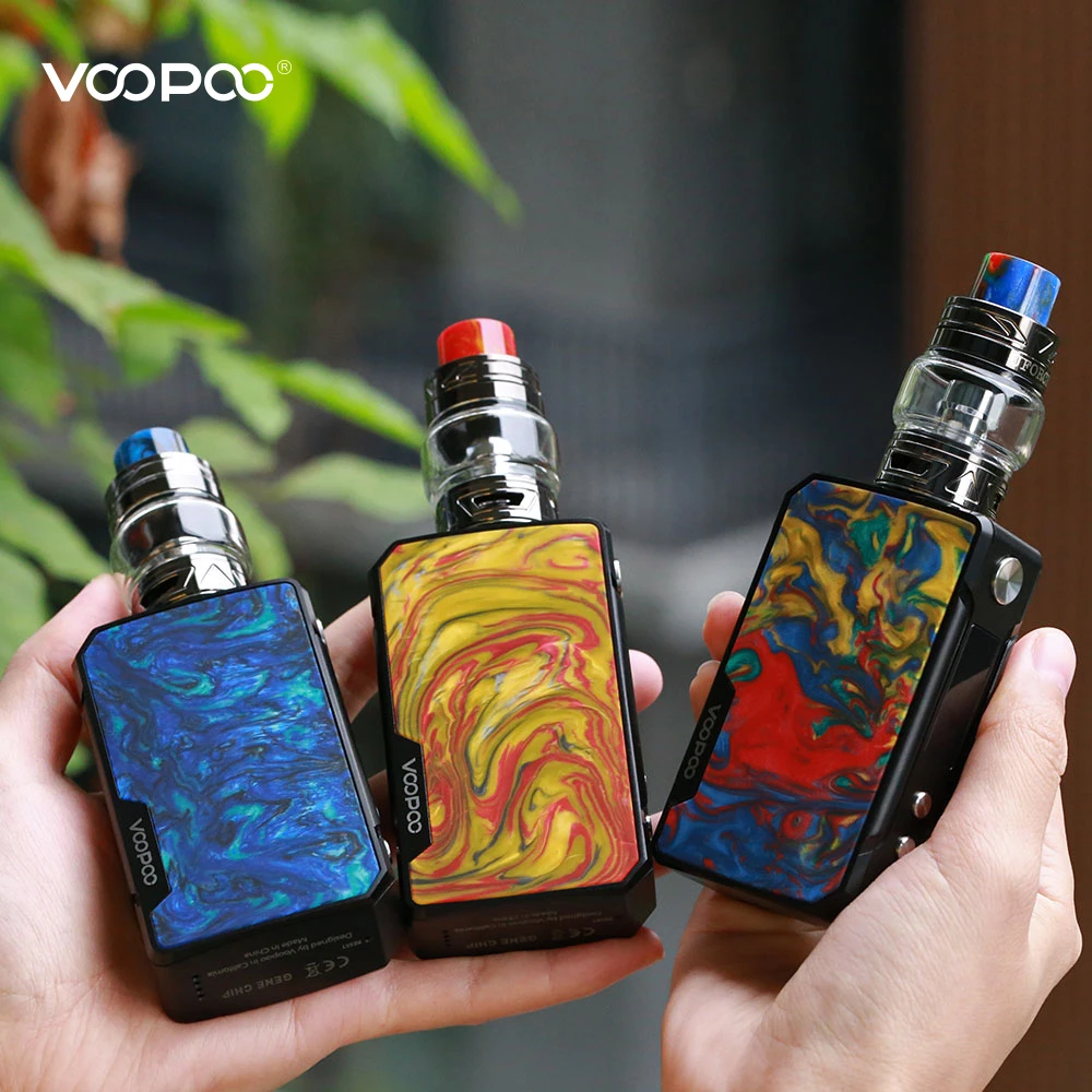 Оригинальный набор VOOPOO Drag Mini TC 4400 мАч с 2 модной батареей и емкостью 5 мл/2 мл UFORCE T2