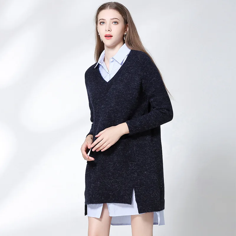 Winter dress Sweater 2018 New knitting Europe United