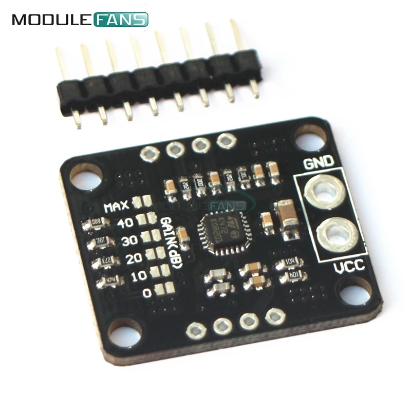 

TS472 Electret Microphone Very Low Noise Audio Preamplifier Board With 2.0 V Bias Output And Active Low Standby Mode Module