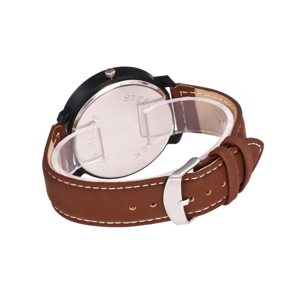 New Relogio Couples Watch King Queen Leather Quartz Watch Mens Ladies Fashion Sport Clock Men s 5