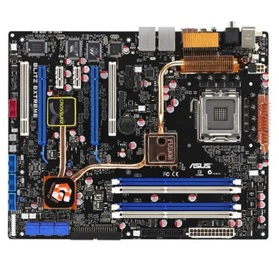 Разъем LGA 775 для ASUS Blitz Extreme используется настольный компьютер для Intel P35 материнская плата DDR3 USB2.0 SATA2