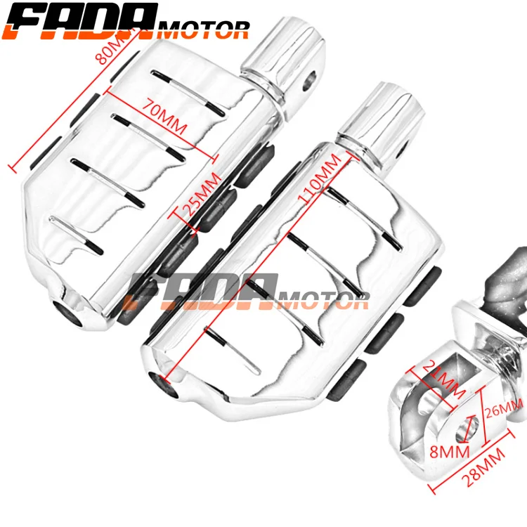 Передняя подставка для ног Suzuki Boulevard M50 M800 C50 M109R M1800R VZR1800 M90 VL800 2001 + (098)|Подставки под