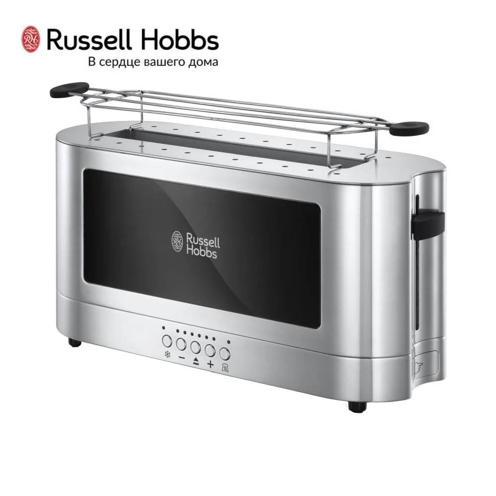 Тостер RUSSELL HOBBS 23380-56 тостер сэндвич бытовые кухонные приборы приготовление жарки хлеба для приготовления тостов хлебопечка гриль