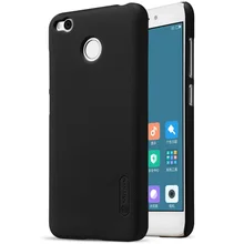 NILLKIN для xiomi Redmi 4X принципиально Капа Coque Super Frosted Shield ПК Жесткий Чехол для Xiaomi Redmi 4X-черный