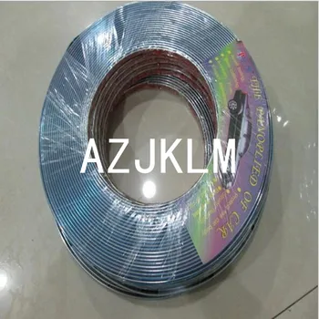 

10 Meter x 30mm Chrome Silver Moudling Trim Car 4x4 Exterior Protection Strip Guard Protectors Line For Auto SUV Truck Pickup