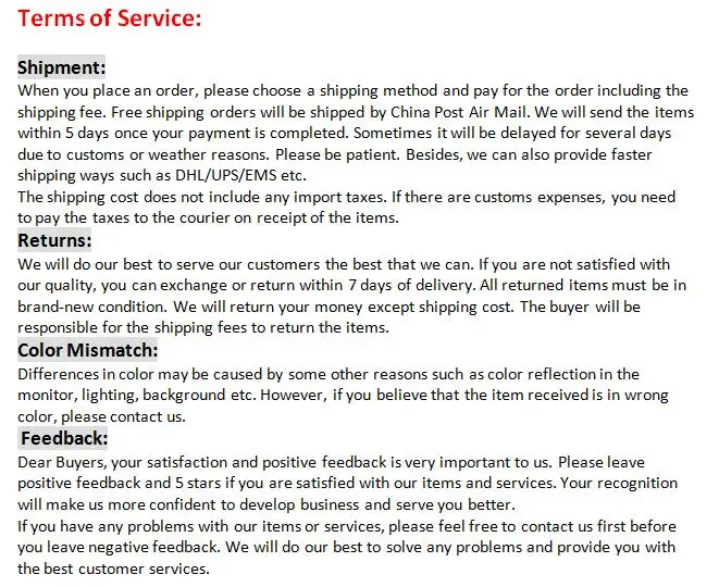 Terms of Service
