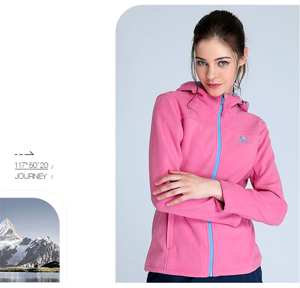Esportes ao ar Trekking à Prova de Vento Camelo Feminino Inverno Velo Jaqueta Softshell Cabolsas Livre Caminhadas Acampamento Esqui Respirável Jaquetas 11 esportes ao ar livre caminhadas acampamento esqui