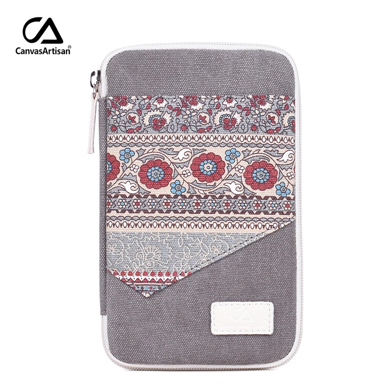 

Canvasartisan Women Small Makeup Bag Retro Floral Style Coin Purse Clutches Storage Bag Female Phone Pouch Money Holder Bags