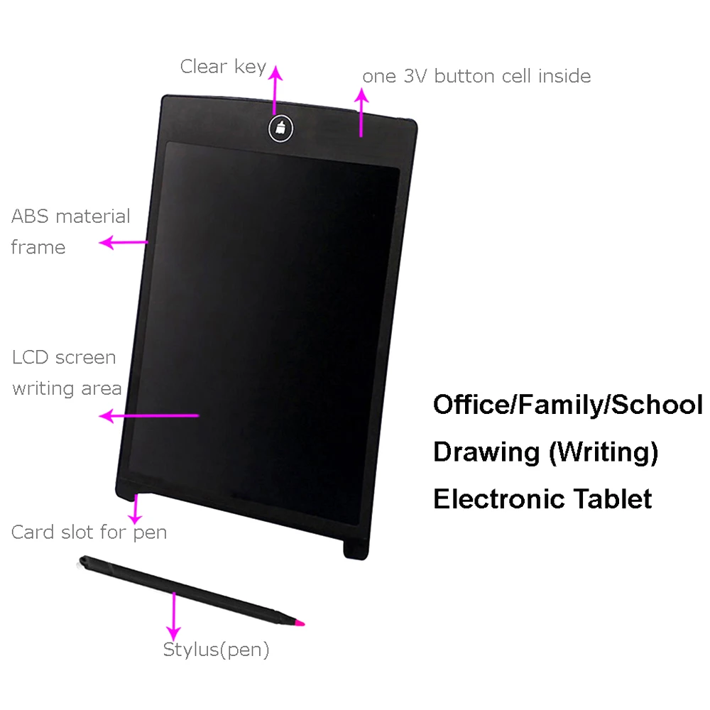 Письмо планшет цифровой планшет для рисования доска почерк колодки для детей для рисования и письма