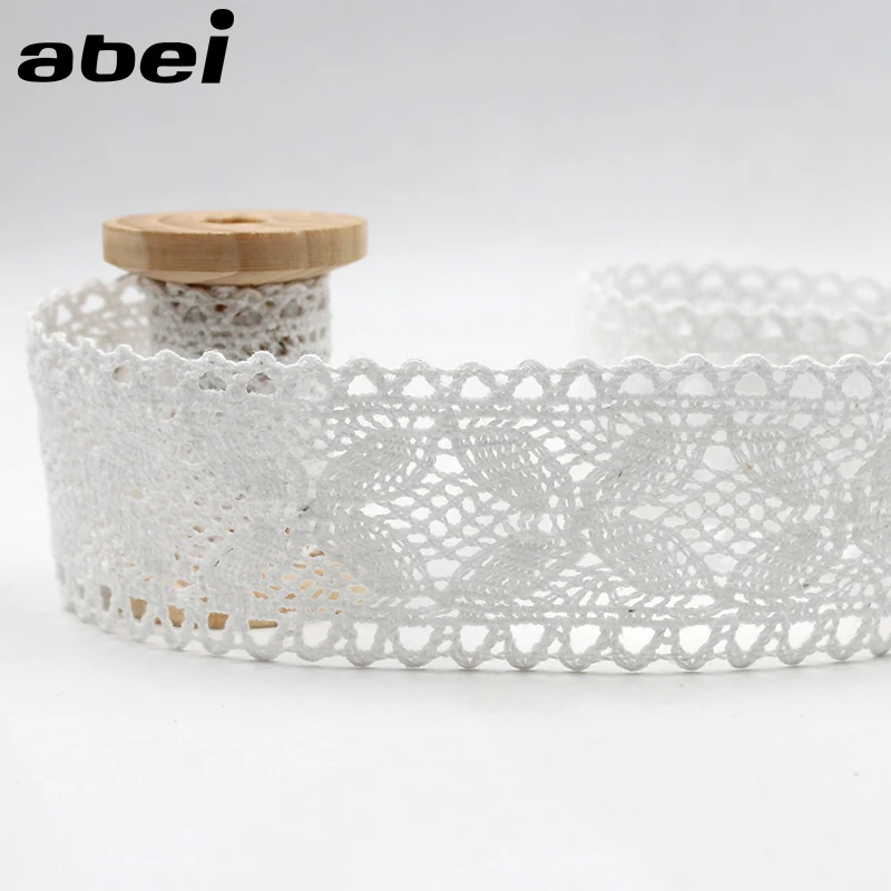 5 ярдов/партия кружевные планки из белого хлопка 4 см|white cotton lace trim|lace trimcotton trim |