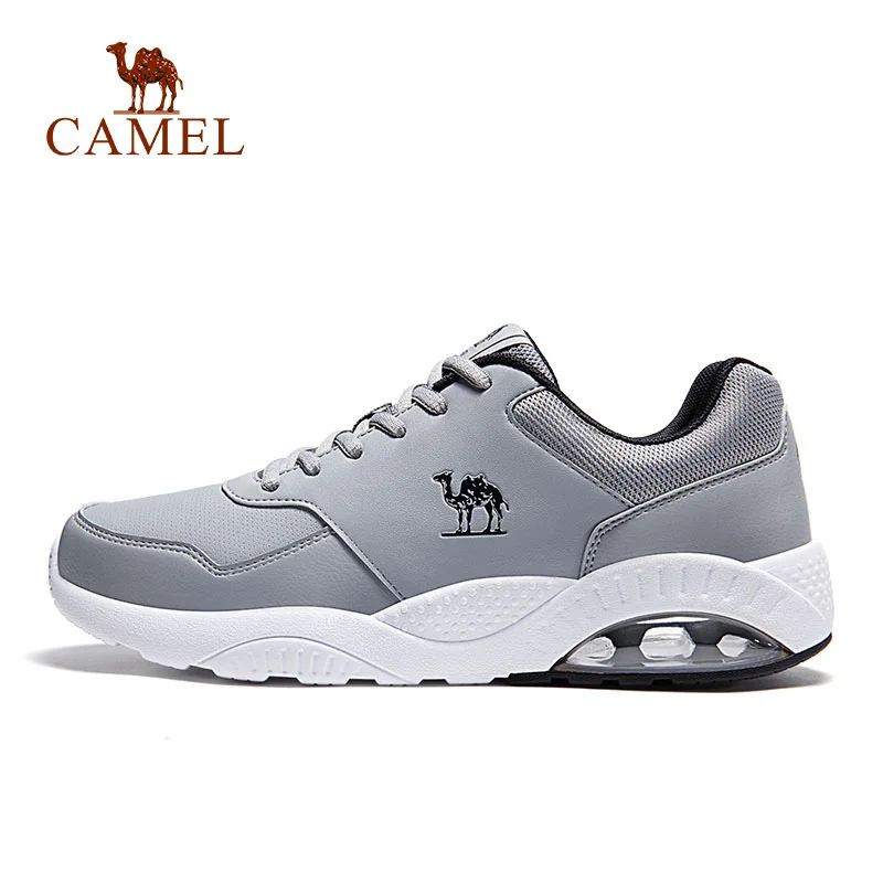 CAMEL New Leather Running Shoes Casual Comfortable Outdoor Jogging Walking Sneakers Breathable Air Cushion Sport Shoes For Men CAMEL New Leather Running Shoes Casual Comfortable Outdoor Jogging Walking Sneakers Breathable Air Cushion Sport Shoes For Men
