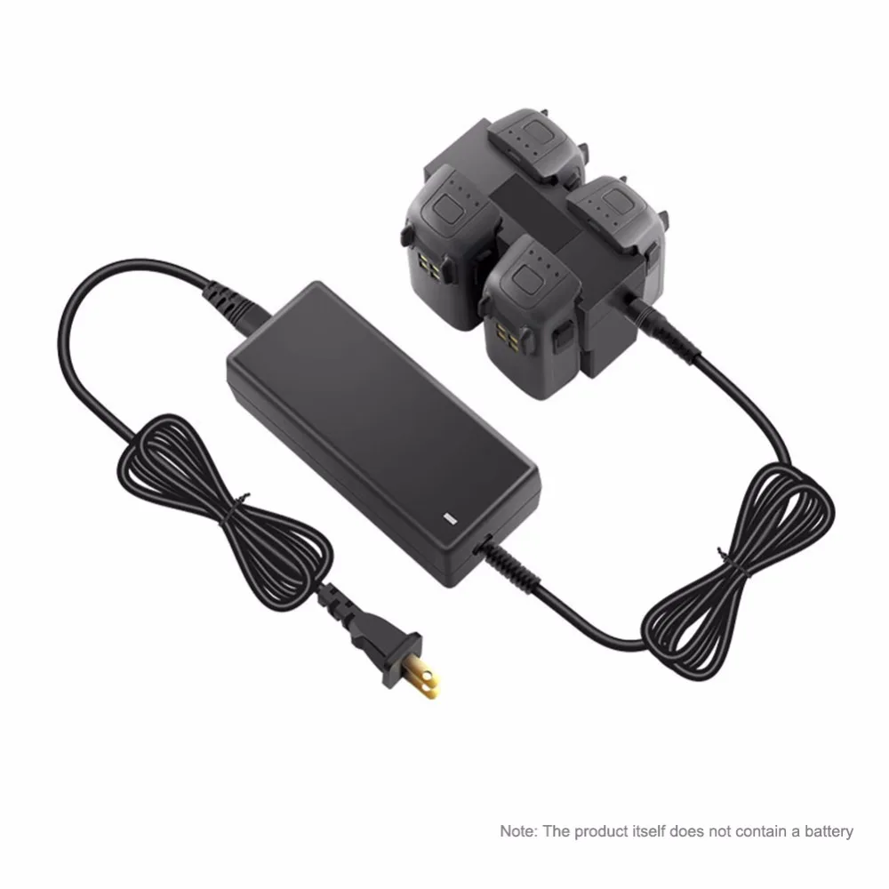 

4 in 1 Battery charger Intelligent housekeeper Digital display Charging Split charge board AC 100-240V 50/60Hz for DJI spark