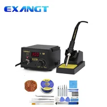 220 В/110 в 50 Вт контроль температуры ESD цифровая паяльная станция/Паяльные станции YIHUA 937D с европейской вилкой