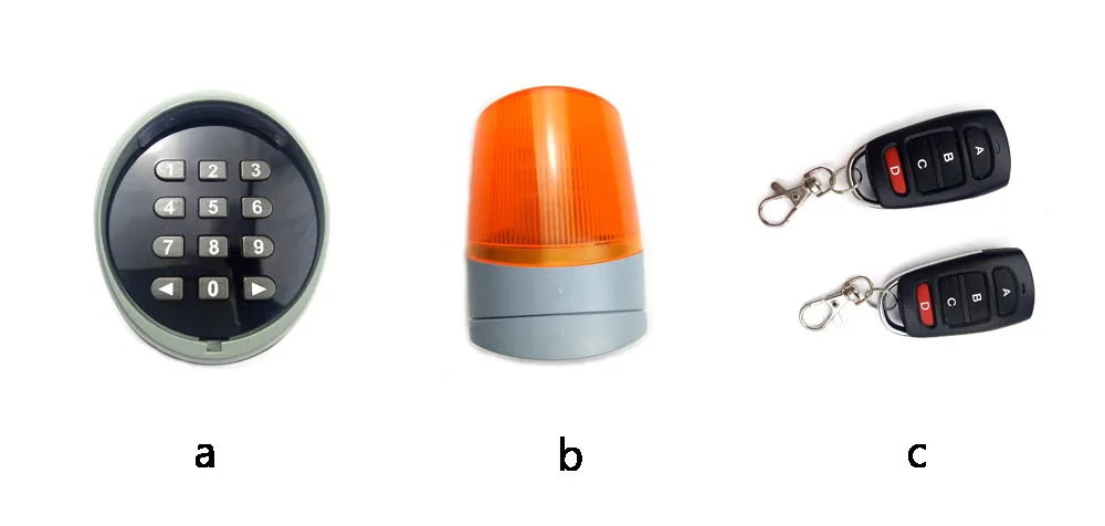 optional accessories