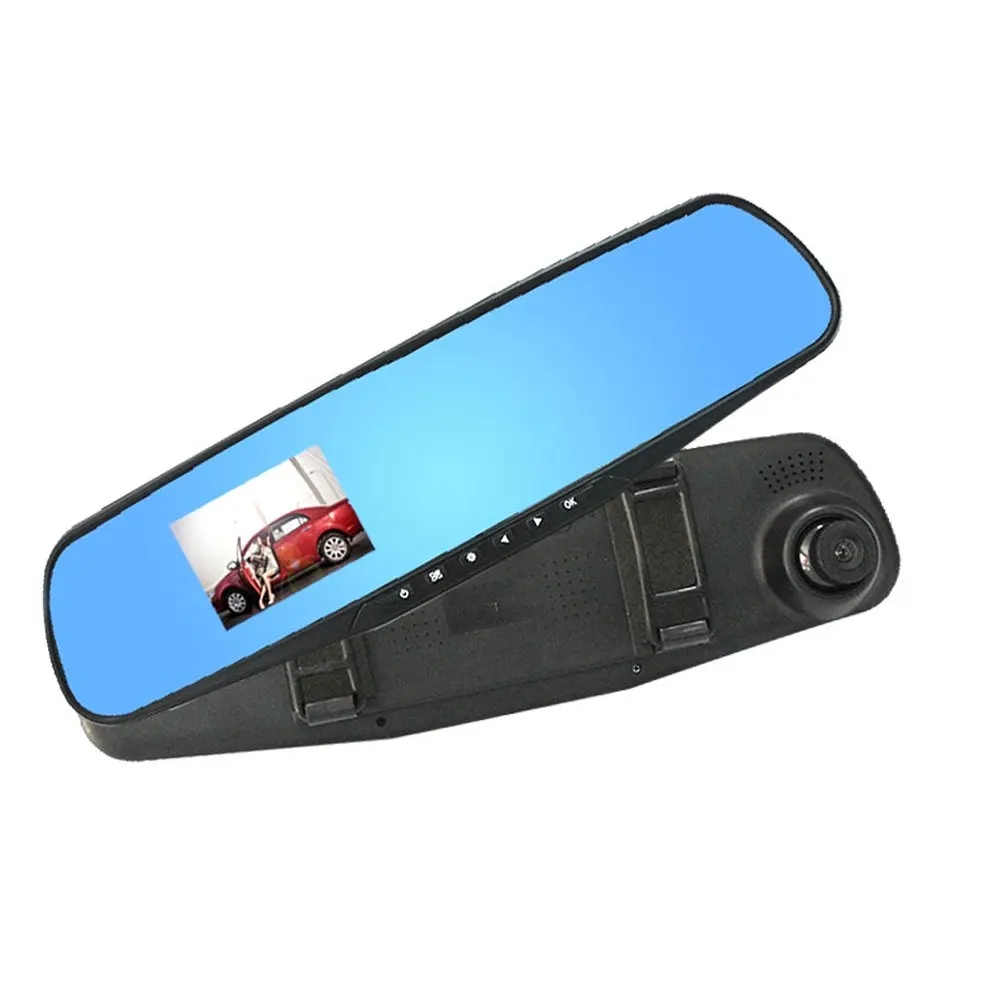 2.8" 1080P 120 degrees Dash Cam Video Recorder Rearview Mirror Car