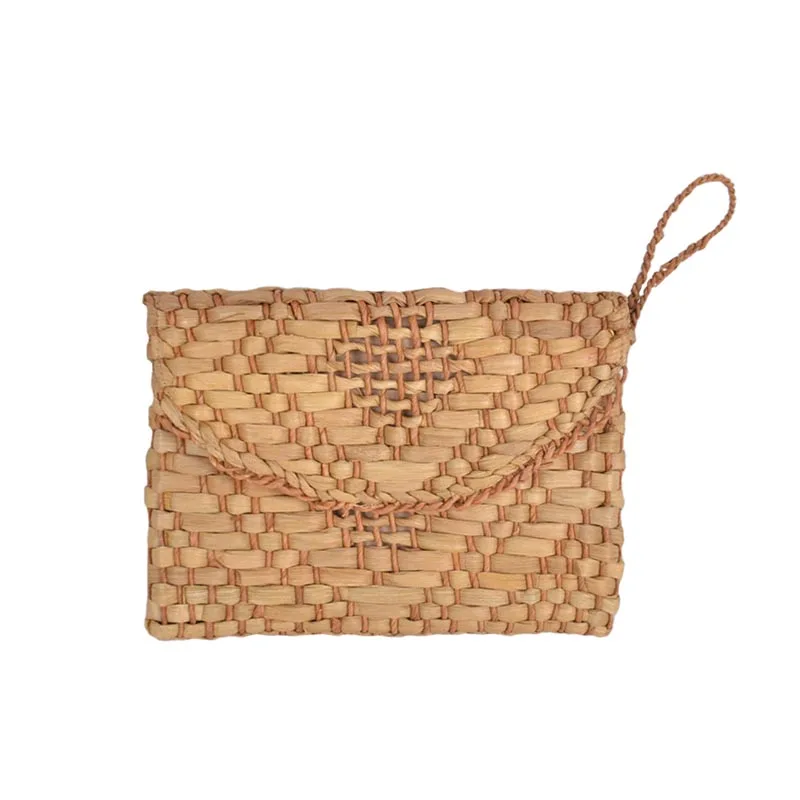 Women Fashion Clutch Bag INS Popular Female Summer Straw Bags Travel Lady Casual Handbag Holiday Handmade Knitted Bolsa SS3244 (3)