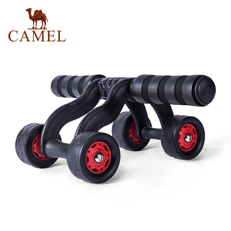 

CAMEL AB Roller Double-Wheel Abdominal No Noise Home Equipment Fitness Muscle Builder Body Building Training Four-Wheeled