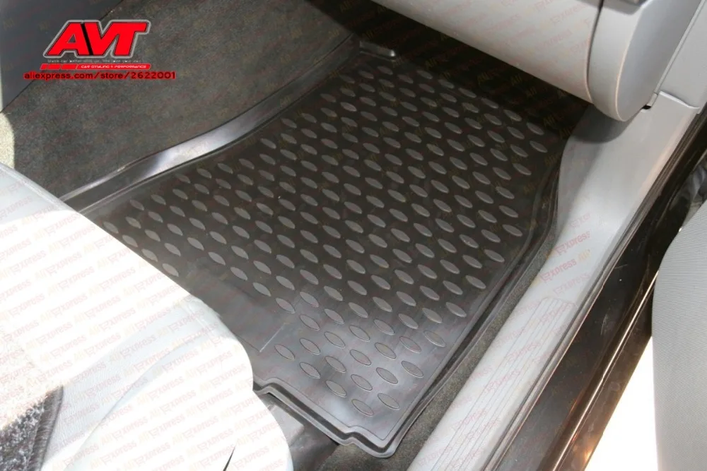 Floor mats for Chrysler 300C 2004-2012 4 pcs rubber rugs non slip rubber interior car styling accessories