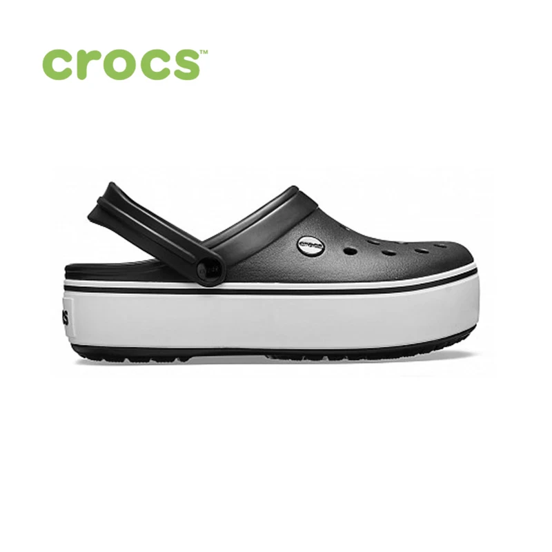 CROCS Crocband Platform Clog UNISEX|Пляжные и уличные сандалии| |