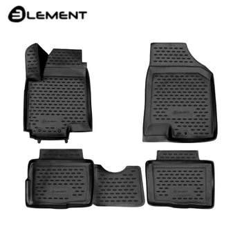 

3D floor mats into saloon for Kia Soul I 2008-2014 4 pcs/set [Element NLC3D2525210]