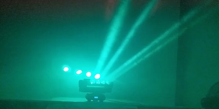 2pcs / много света привело паук свет движется головой паука rgbw 8x10w 4 в1|led spider lights|light
